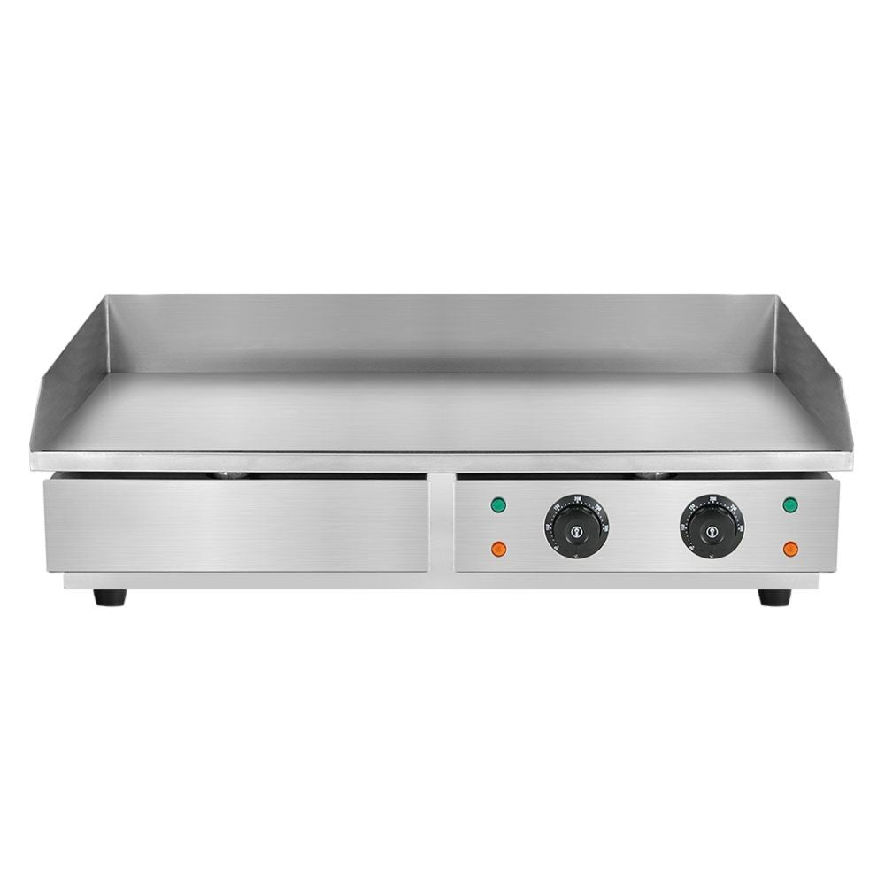 Commercial Electric Griddle BBQ Grill Hot Plate Stainless Steel 4400W