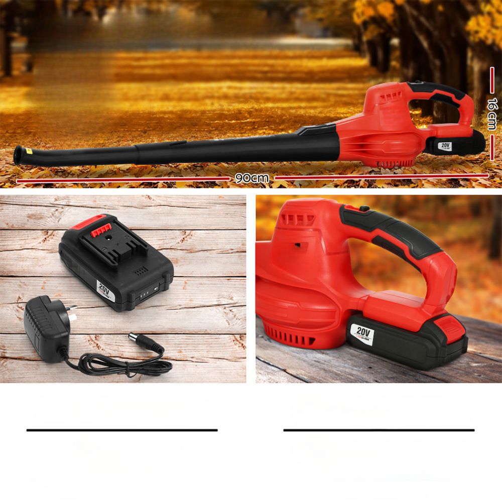 Home Cordless Leaf Blower Garden Lithium Electric Battery - 2 Speed