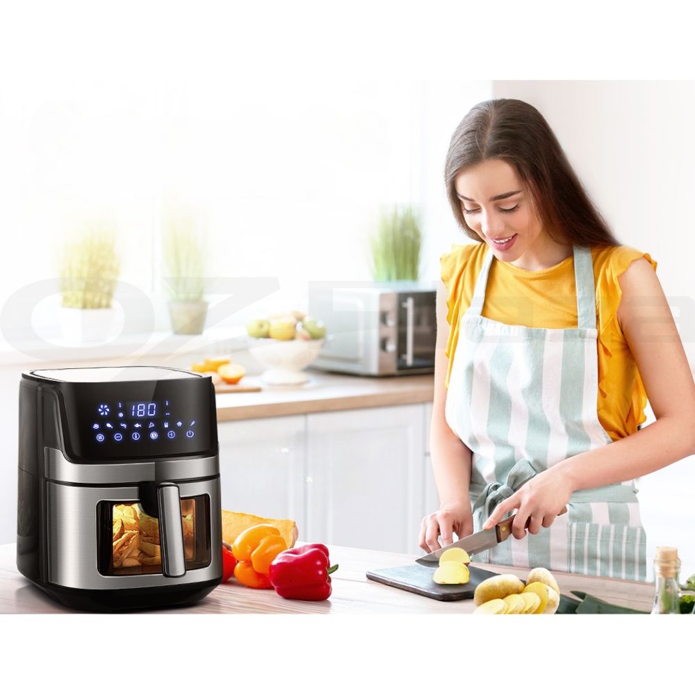 Air Fryer 6.5L LCD Fryers Oven Airfryer Healthy Cooker Oil Free Kitchen