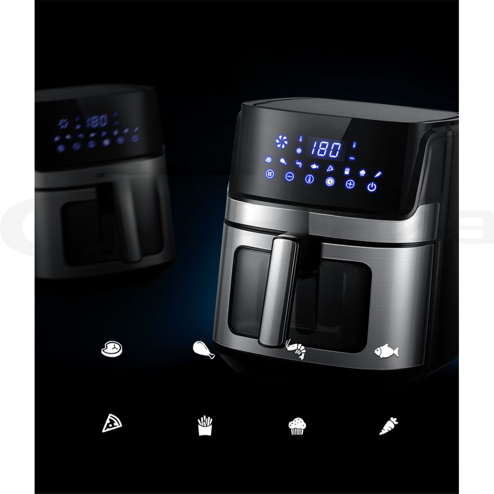 Air Fryer 6.5L LCD Fryers Oven Airfryer Healthy Cooker Oil Free Kitchen