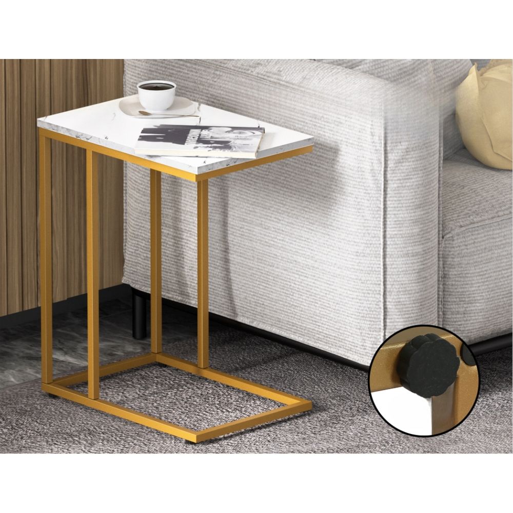 Coffee Table Side Table Laptop Desk Bedside Sofa Wooden Table Marbel