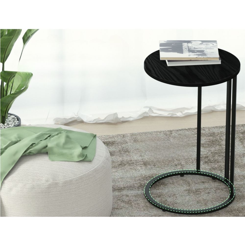 Coffee Table Side Table Laptop Desk Bedside Sofa Wooden Table Metal Frame
