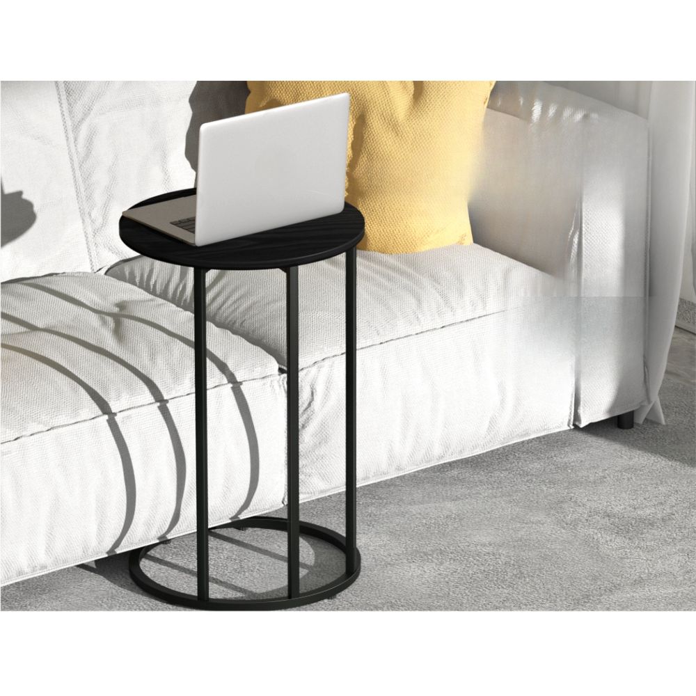 Coffee Table Side Table Laptop Desk Bedside Sofa Wooden Table Metal Frame