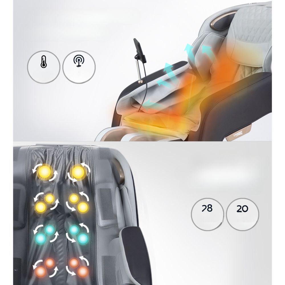 Massage Chair Electric Chairs Recliner Shiatsu Gravity Heating Massager