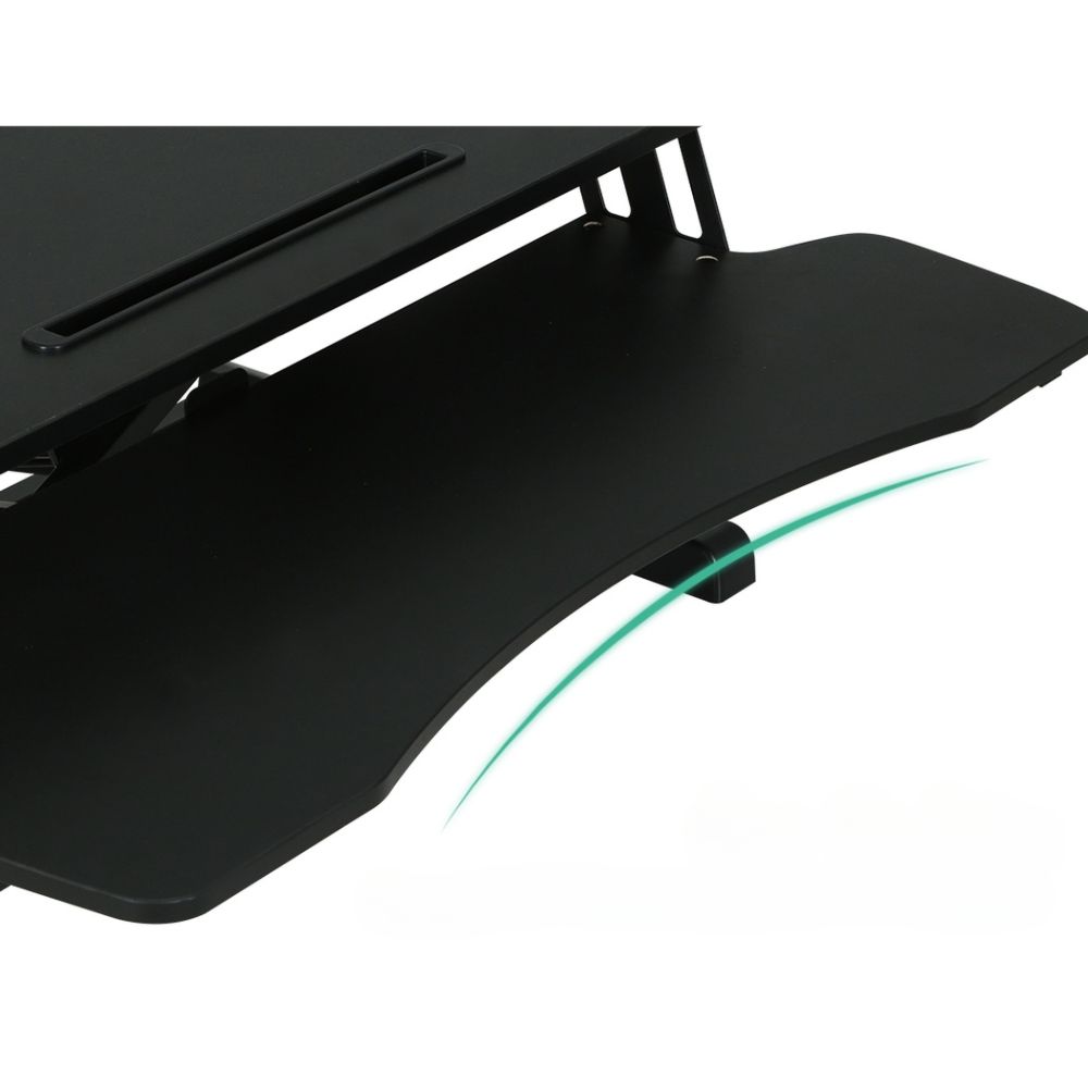 Standing Desk Riser Height Adjustable Sit Stand Computer Laptop Desktop