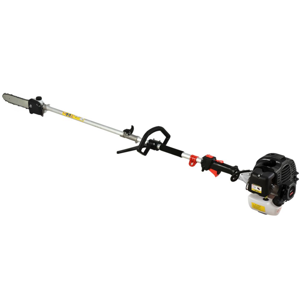 Home Pole Chainsaw Hedge Trimmer Chain Saw Brush Cutter - Black