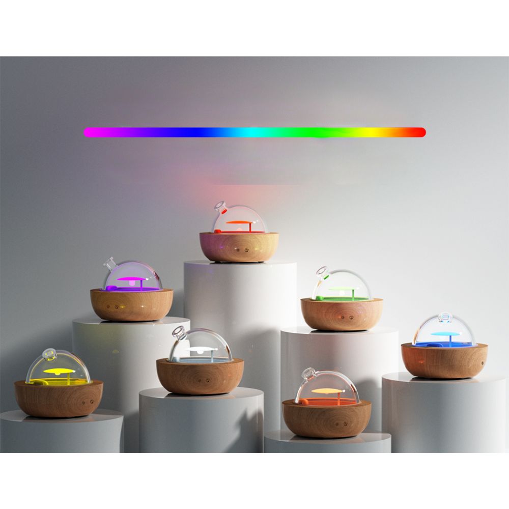 Aroma Diffuser Aromatherapy Humidifier Purifier Essential Oil LED Glass