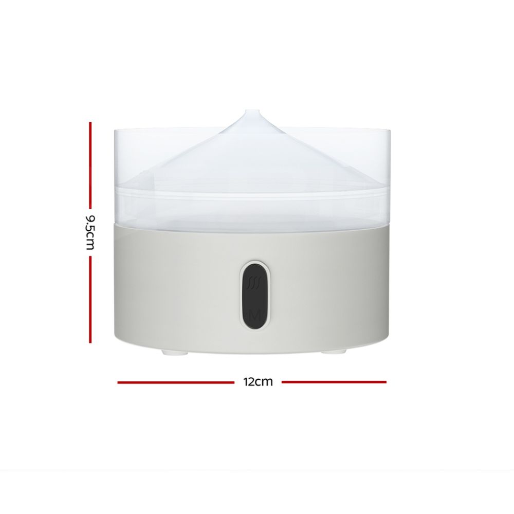 Aroma Diffuser Aromatherapy Essential Oils Air Humidifier LED Crystal