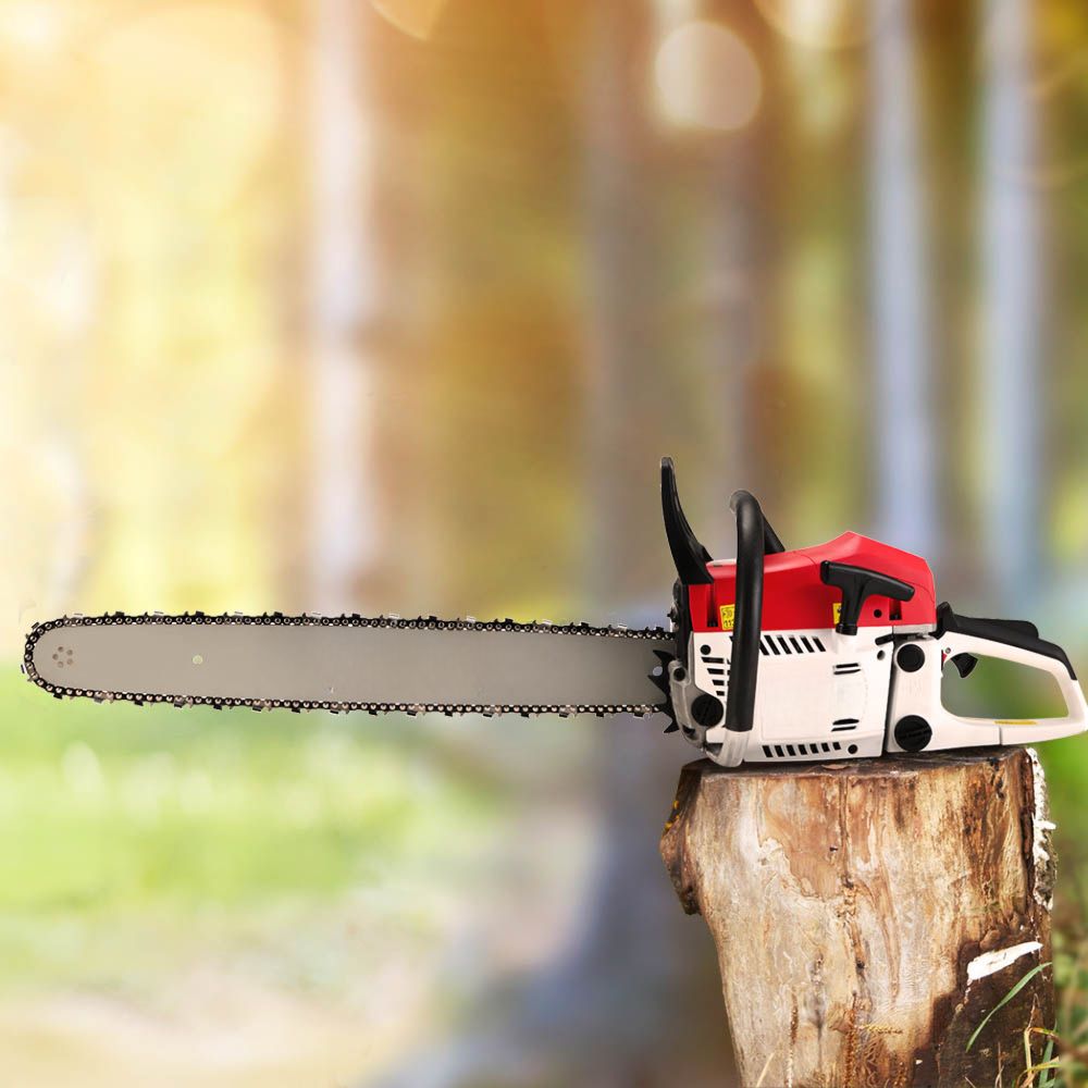 Petrol Commercial Chainsaw Bar Chain Saw Tree - 24in