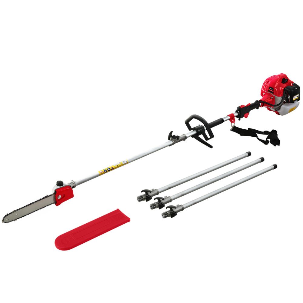 Pole Chainsaw Petrol Saw Chain Tree Pruner Extended - 65CC