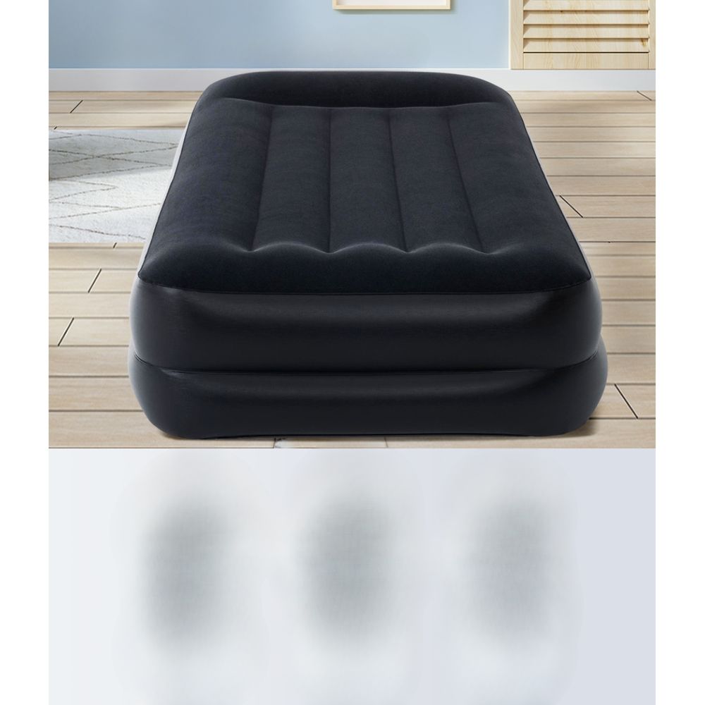 Air Mattress Bed Single Size Inflatable Camping Beds Built-in Pump