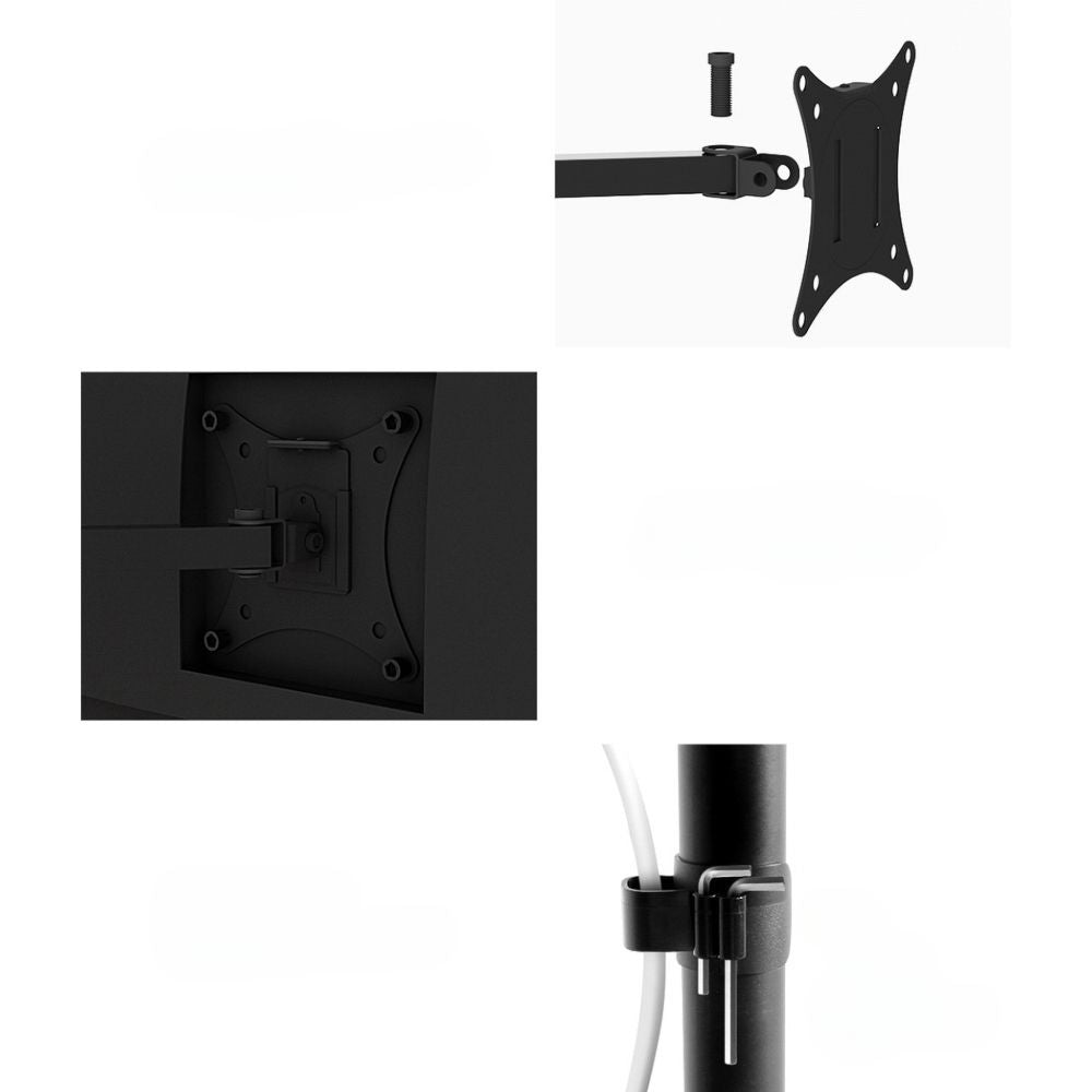 Monitor Arm Stand Laptop Tray Display Desk Mount Bracket Screen Holder