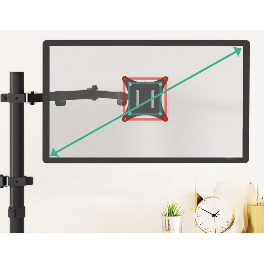 Monitor Arm Stand Laptop Tray Display Desk Mount Bracket Screen Holder