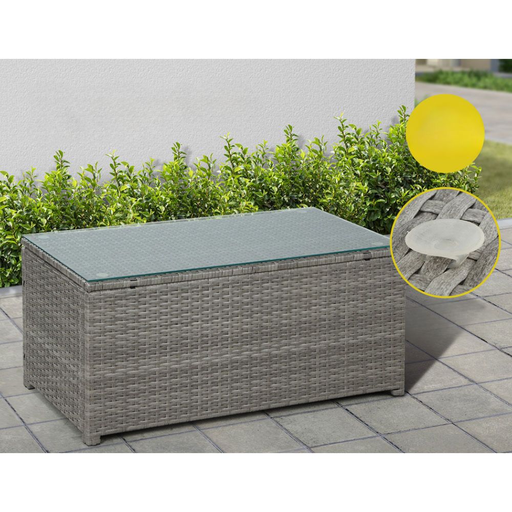 Outdoor Furniture Sofa  Table Chairs Lounge Set- 4 Seater