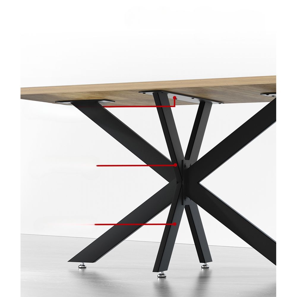 Starburst Table Legs Coffee Dining Table Legs DIY Metal Leg 120X68cm