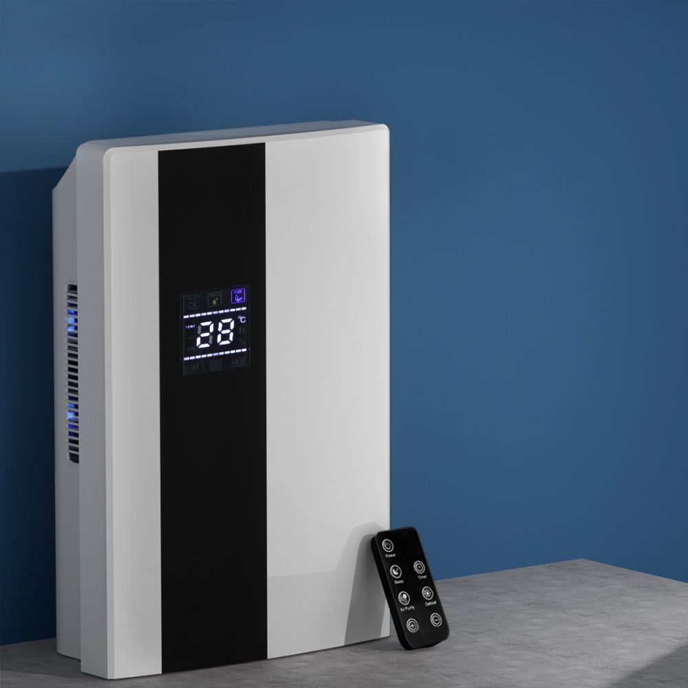 2L Dehumidifier Air Purifier White
