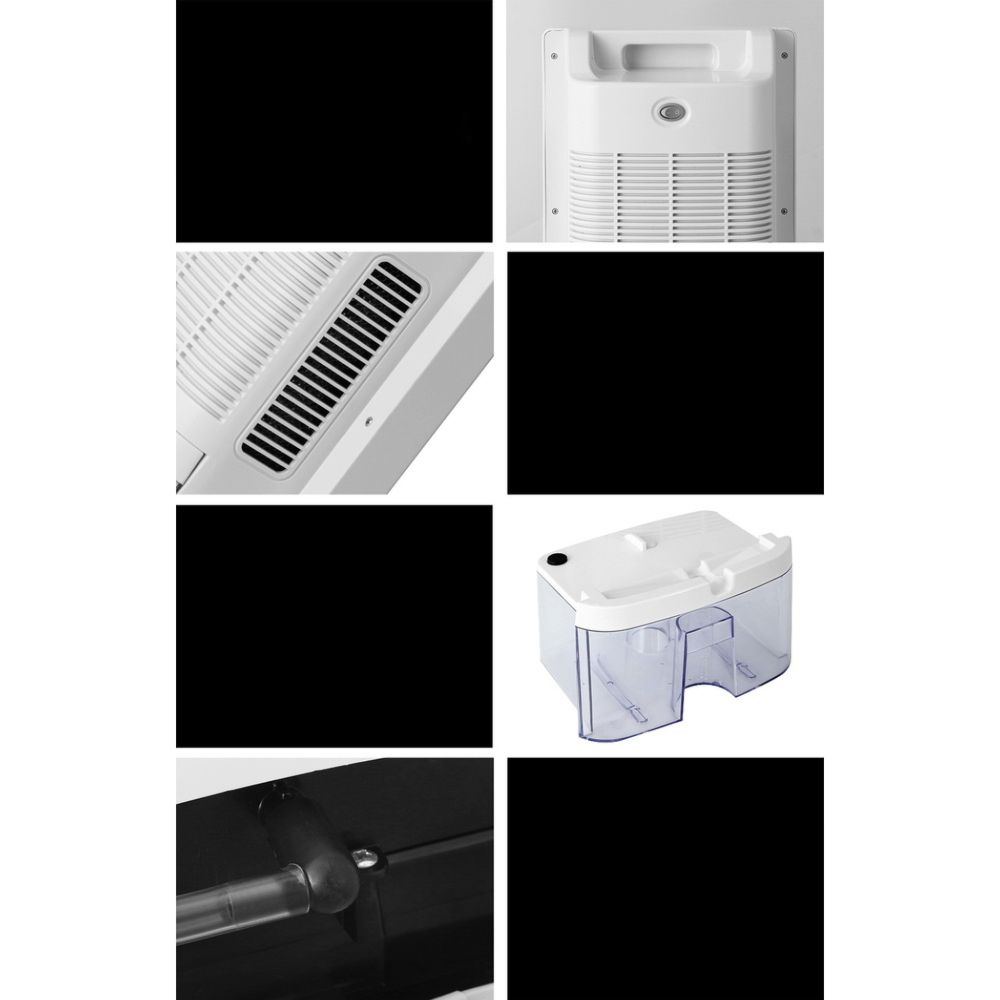 2L Dehumidifier Air Purifier White