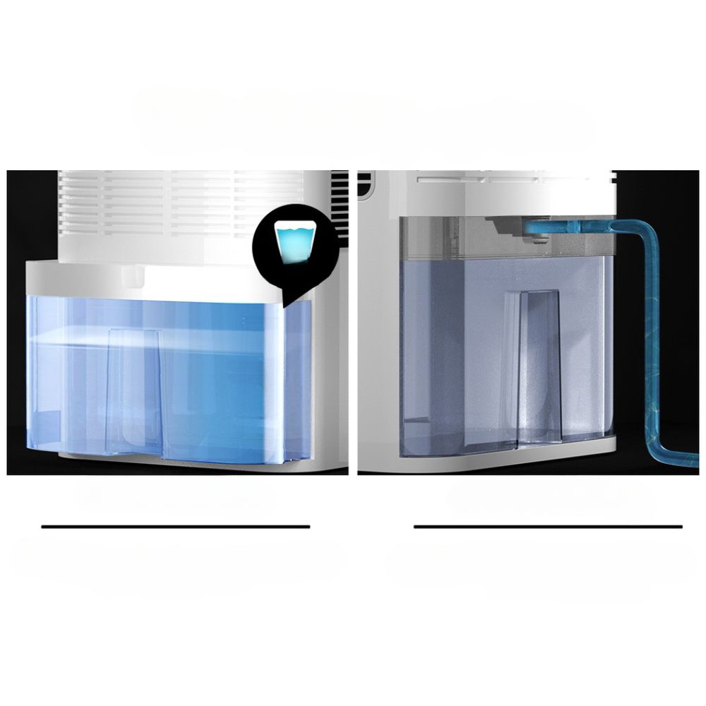2L Dehumidifier Air Purifier White