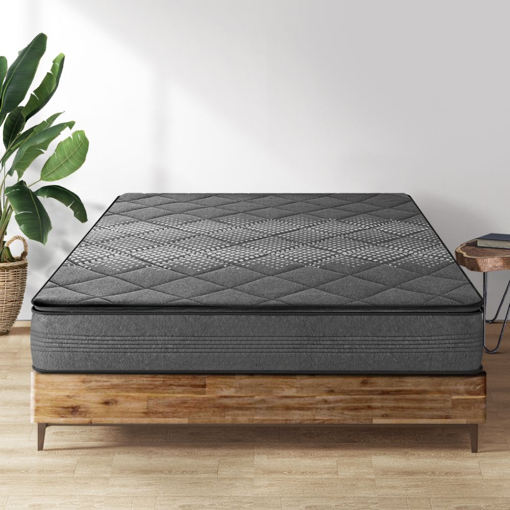 Mattress Pillow Top Bed Size Bonnell Spring Medium Firm Foam - Single/King Single/Double/Queen