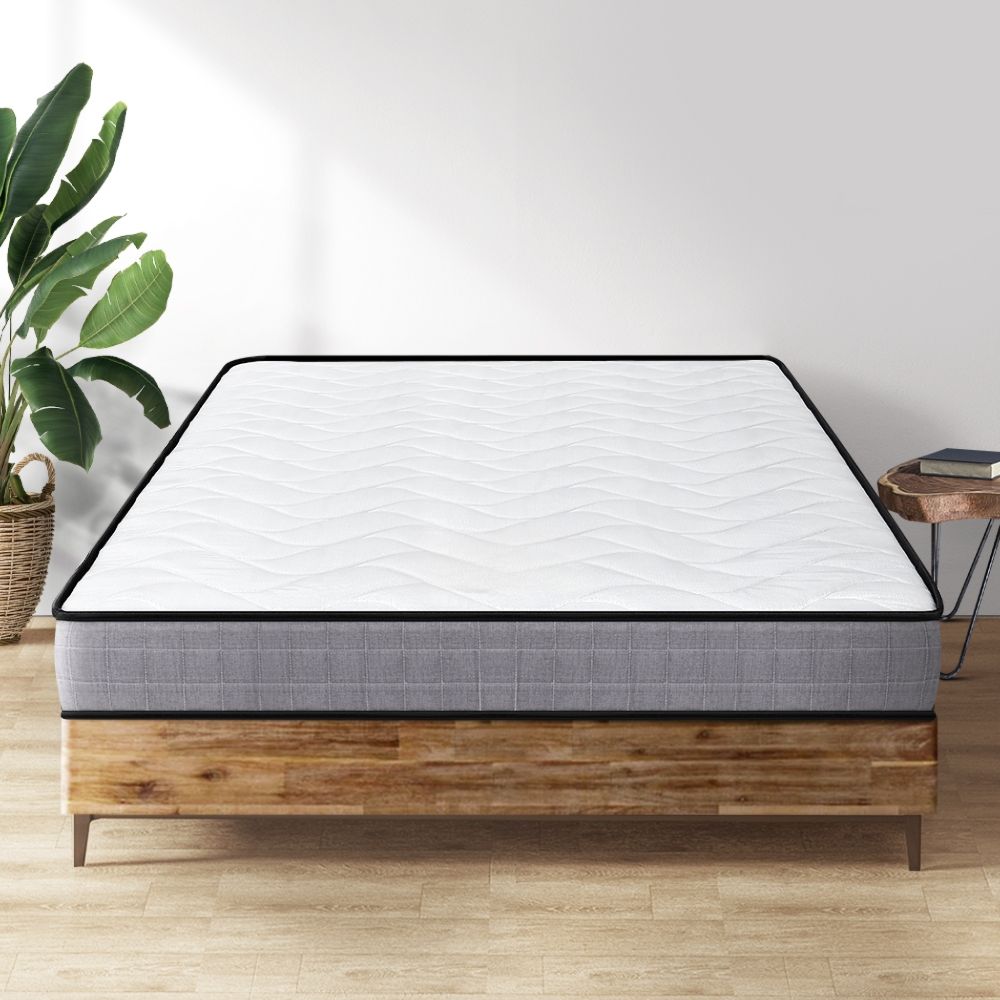 Mattress Medium Firm Mattresses Top Bed Bonnel Spring - Single/King Single/Double/Queen