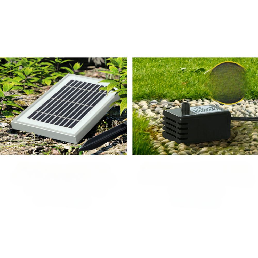 Garden Water Fountain Features Solar with LED Lights - Cascading Angel