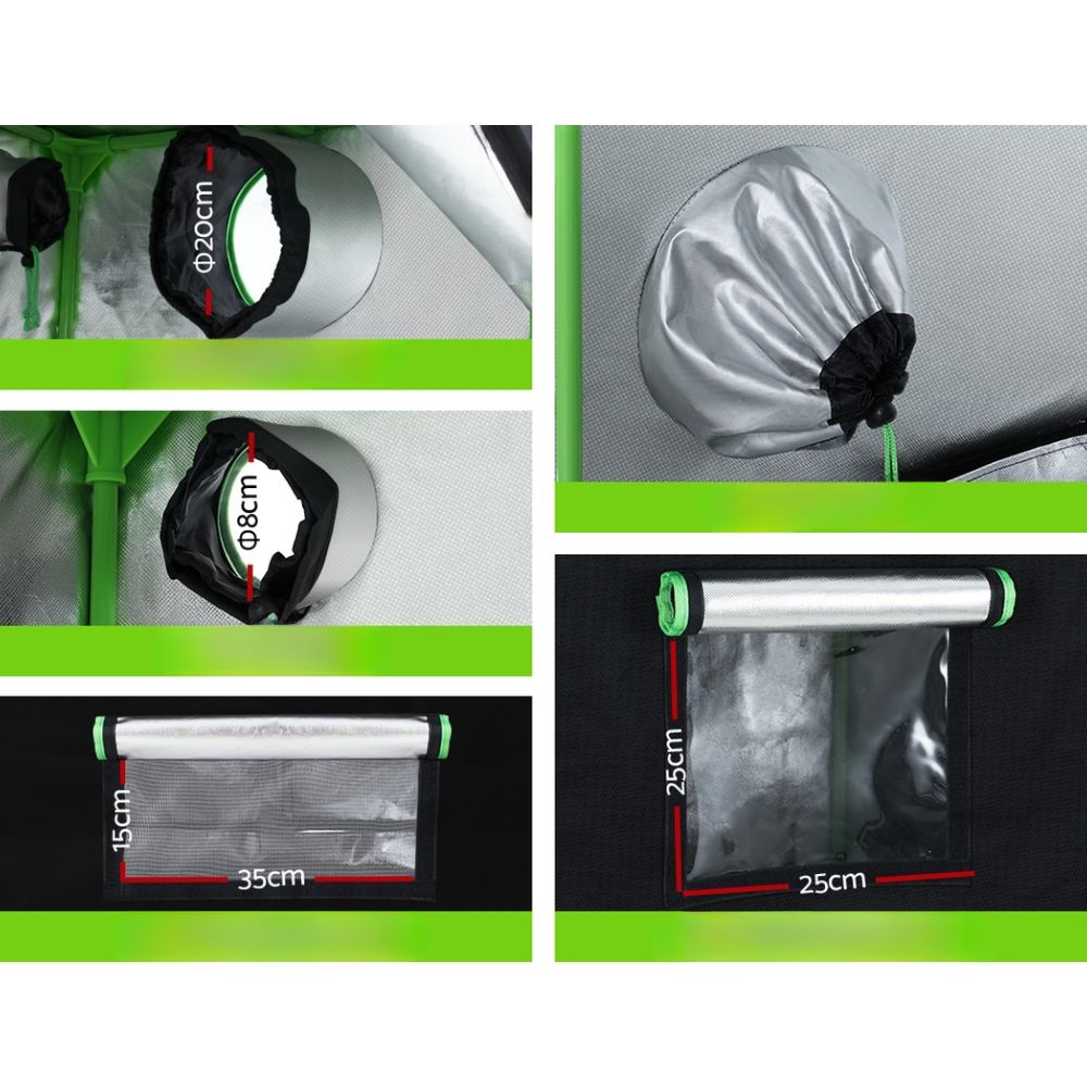 Grow Tent Kits Hydroponics Indoor Grow System DIY 120X60X180/210CM