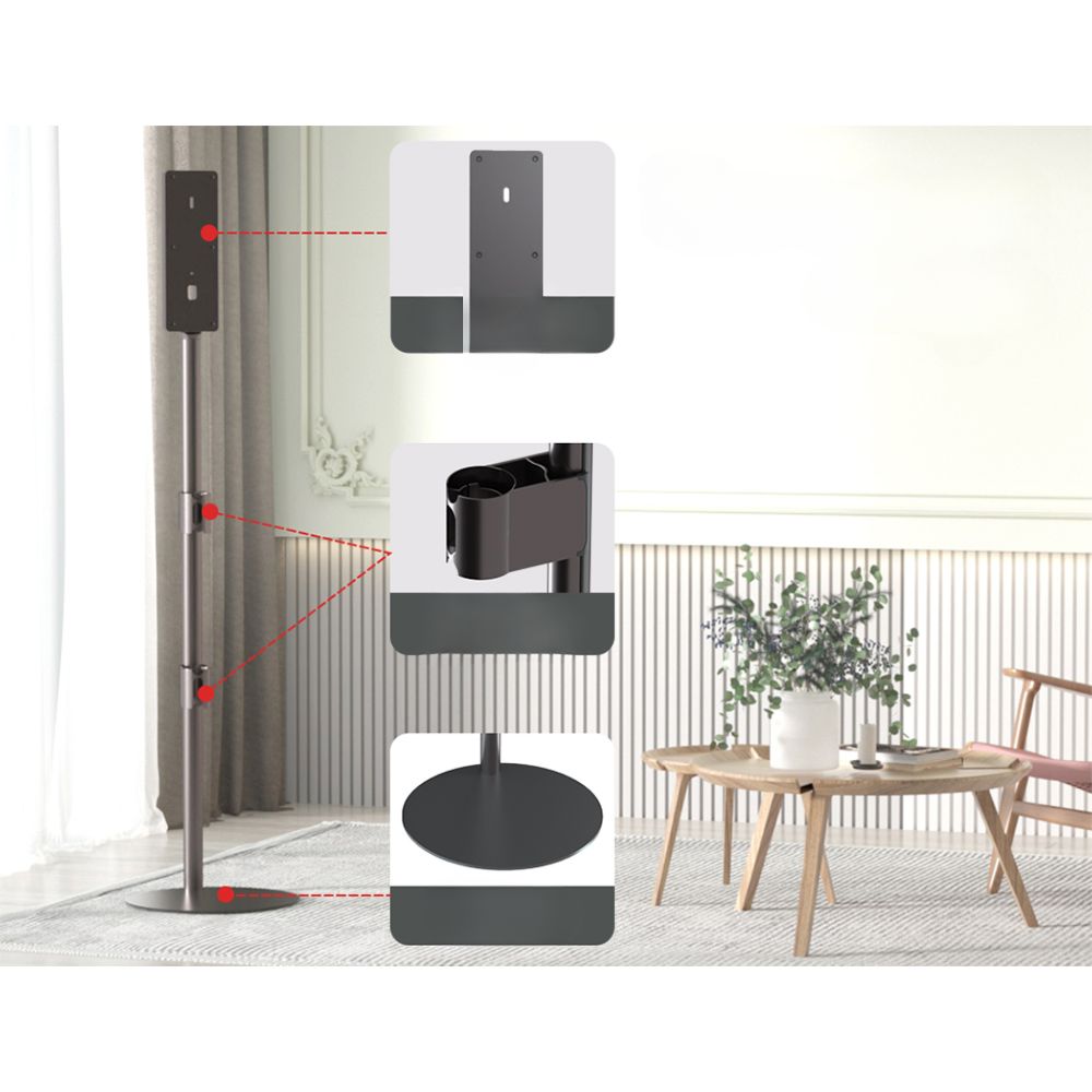 Freestanding Vacuum Stand Rack For Dyson Handheld Cleaner V6 V7 V8 V10 V11 Grey
