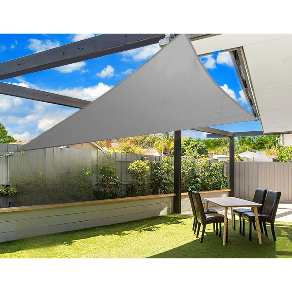 Sun Shade Sail Cloth Outdoor Canopy Rectangle 280GSM - 3x3x4.3m