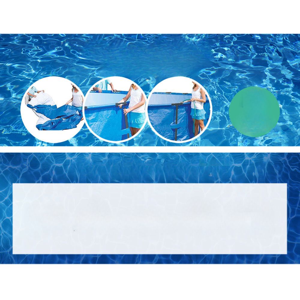 Swimming Pool Above Ground Frame Pools Outdoor Steel Pro 2.2 X 1.5M
