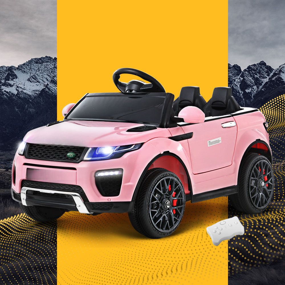 Kids Ride On Car Electric 12V Remote Toy Cars Battery SUV Toys Pink