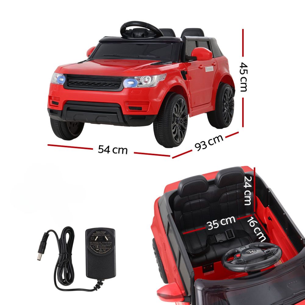 Kids Ride On Car 12V Electric Toys Cars Battery Remote Control Red