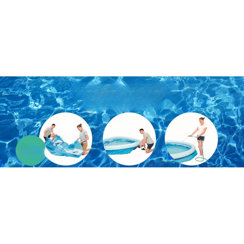 Swimming Pool Above Ground Kids Fast Set Pools with Filter Pump 3M