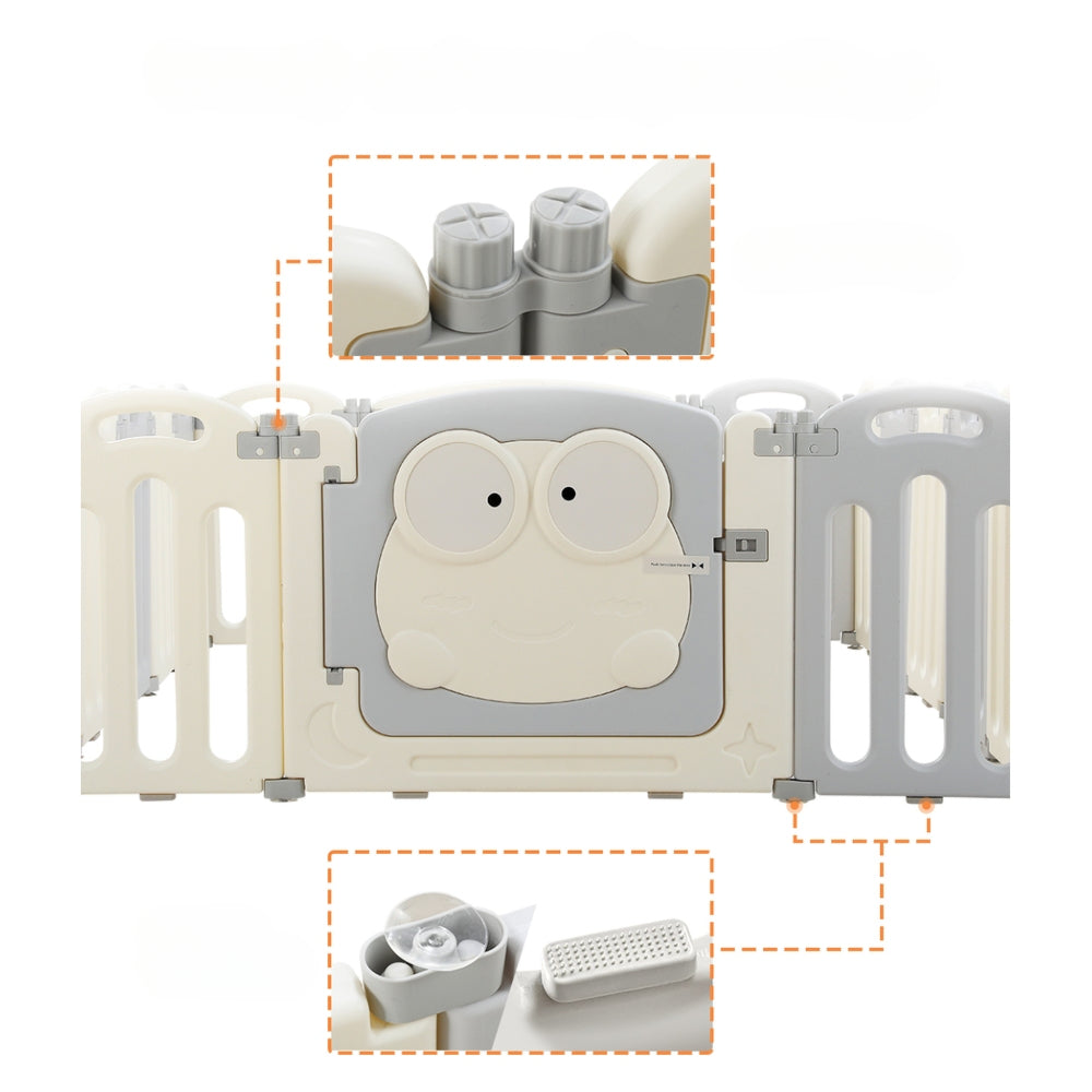 Baby Playpen Foldable Toddler Fence Safety Play Centre - 20 Panels
