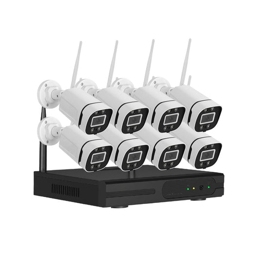 3MP Wireless CCTV Security Camera System Home IP Cameras WiFi 8CH NVR