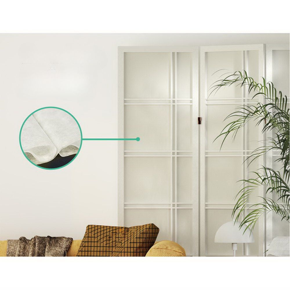 Room Divider Screen Privacy Wood Dividers Stand 6 Panel White