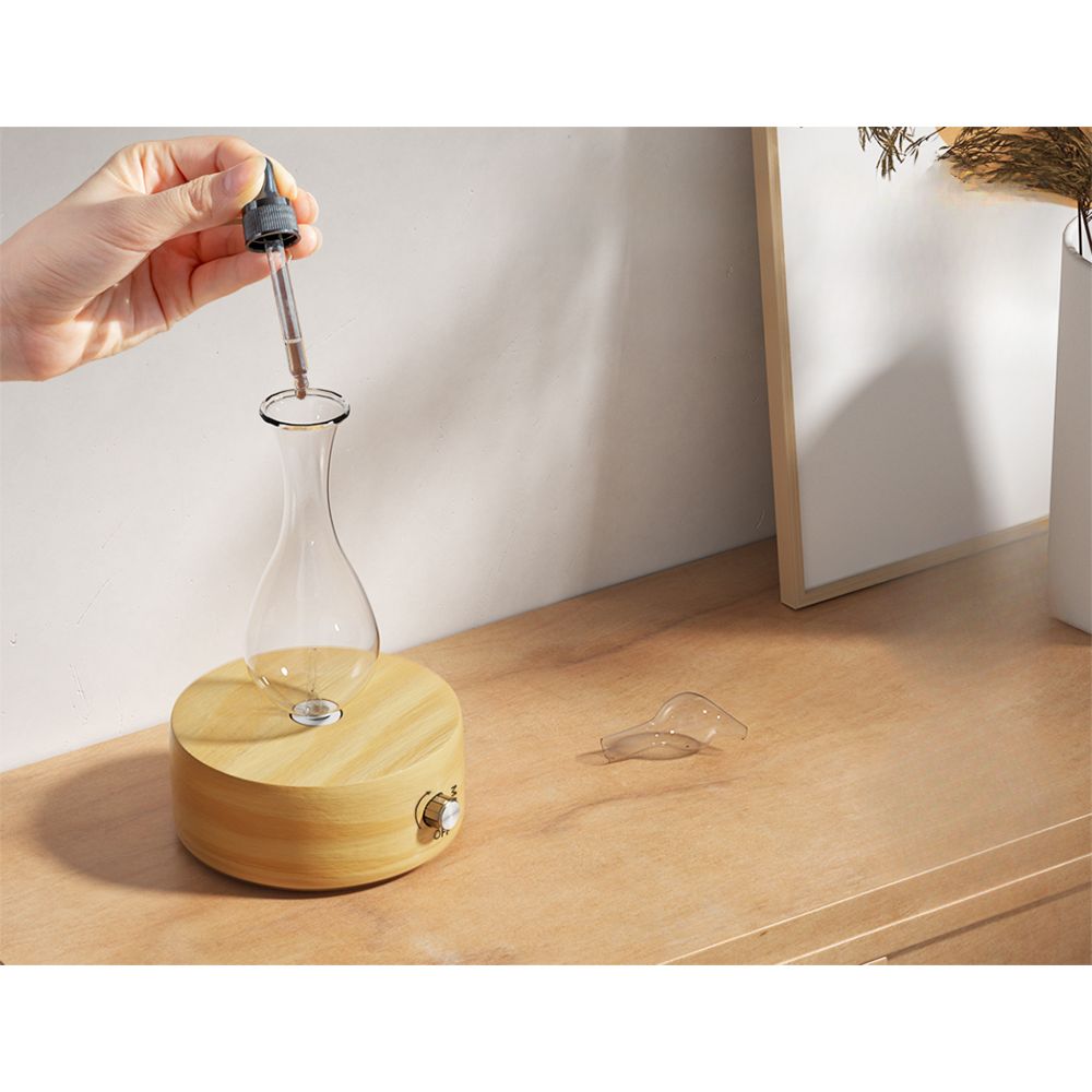 Waterless Aromatherapy Aroma Diffuser Pure Essential Oil Ultrasonic
