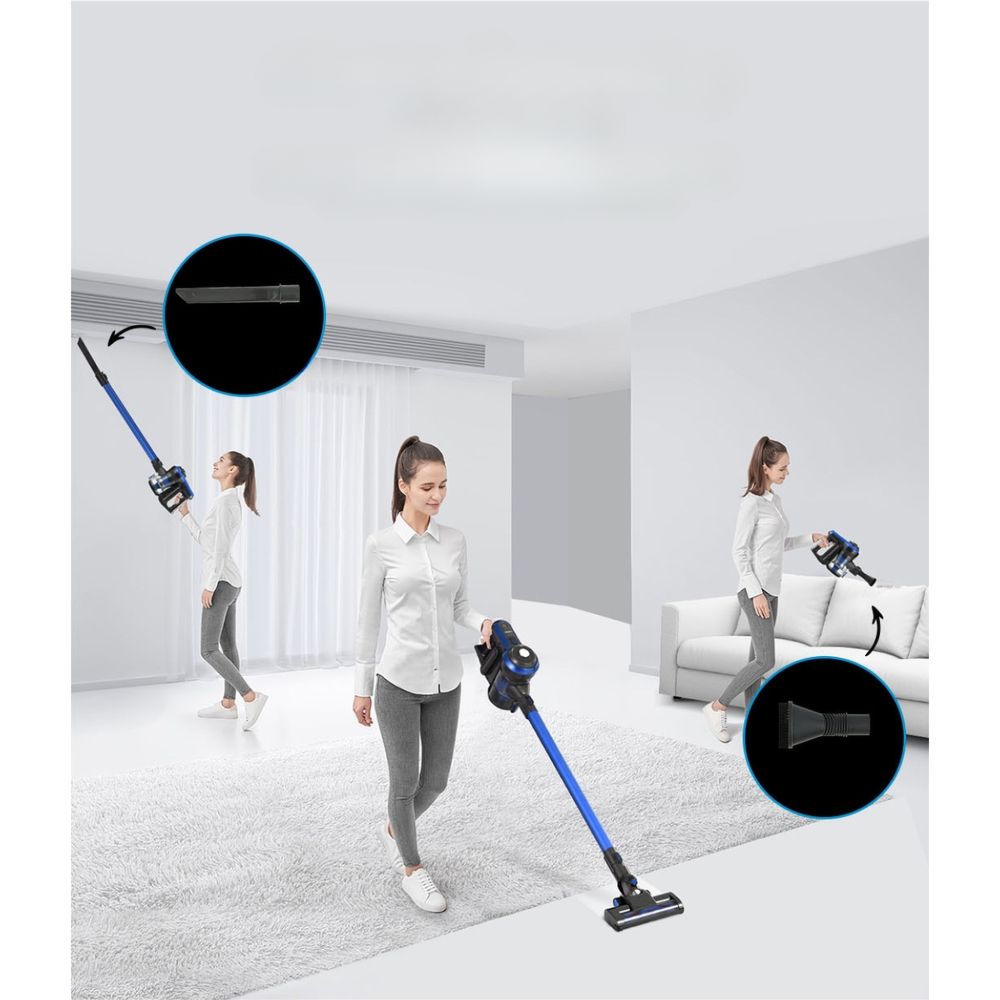Handheld Vacuum Cleaner Cordless Handstick Stick 250W Brushless Motor
