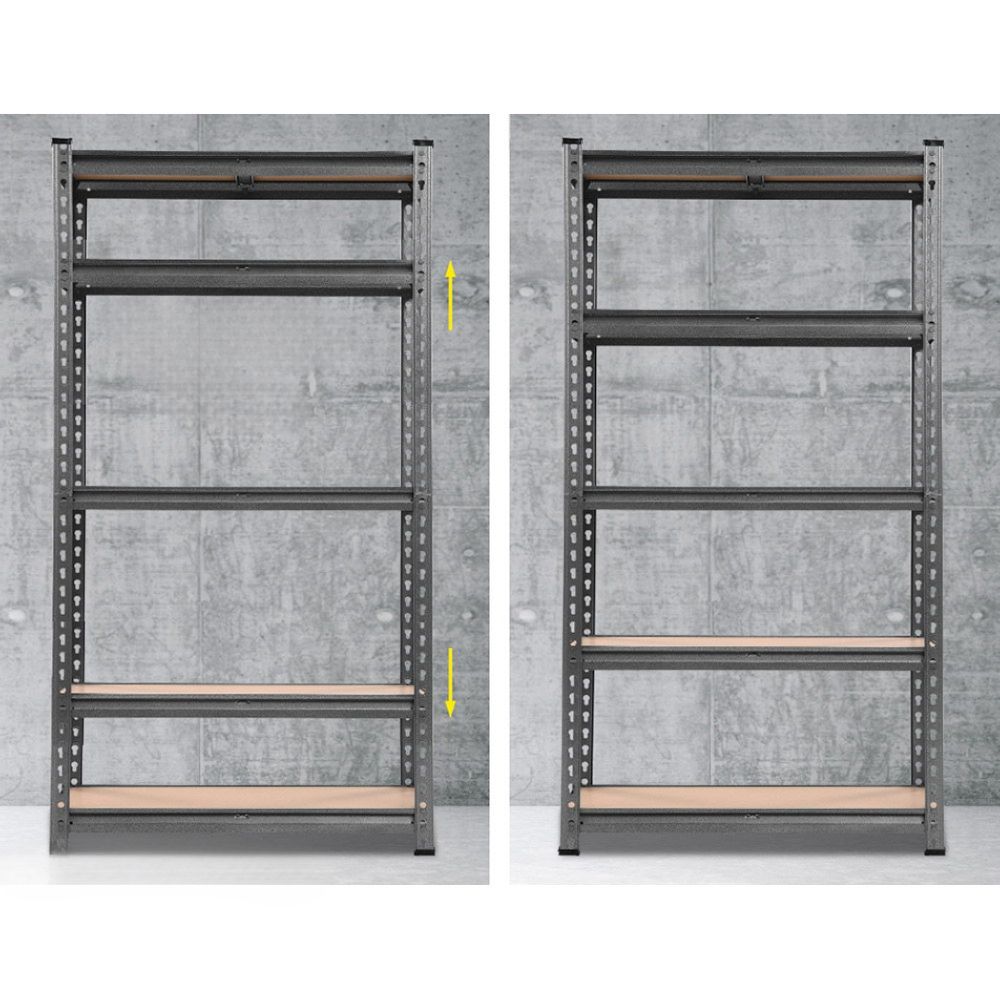 Garage Shelving Warehouse Rack Storage Steel - 2x1.5m