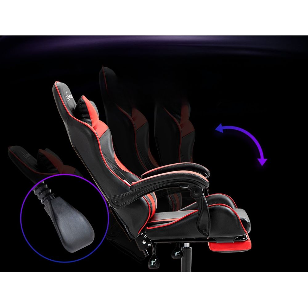 Office Chair Gaming Computer Executive Chairs Racing Seat Recliner Red