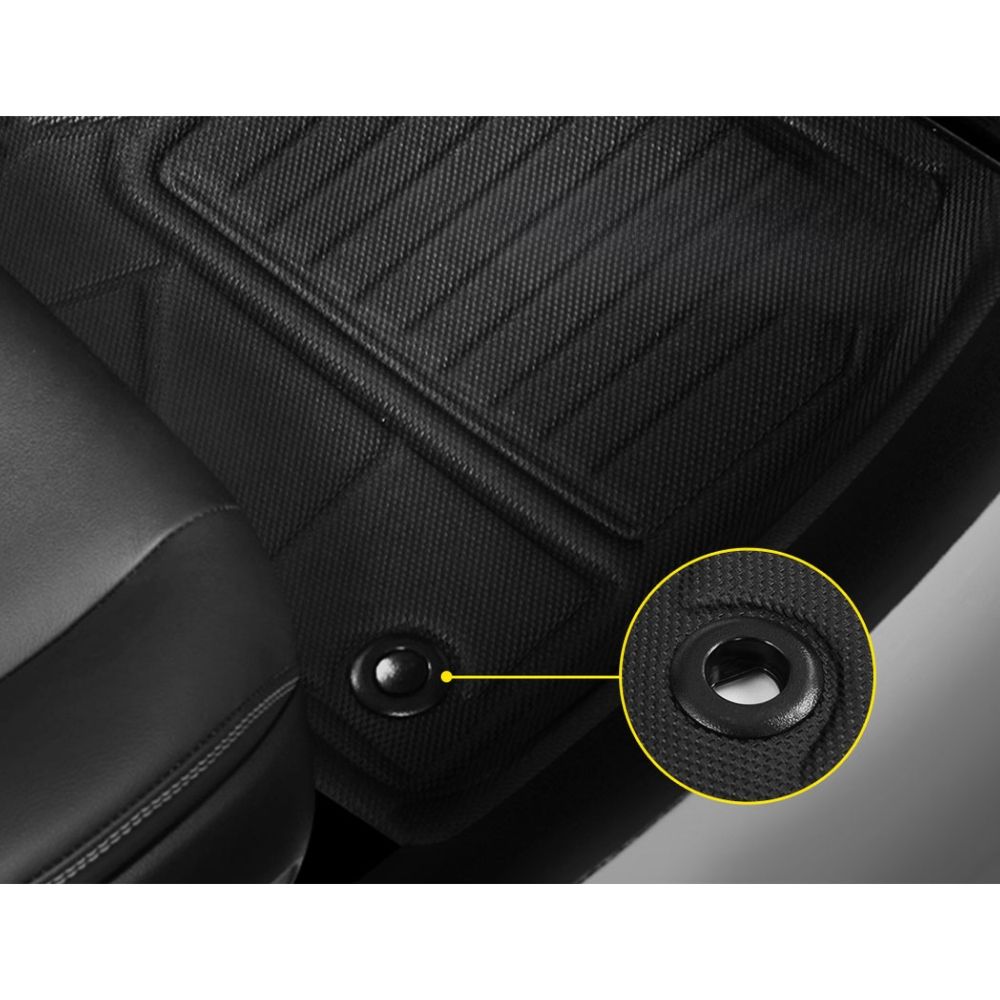 Car Rubber Front Rear Floor Mats 2021 to 2022 Model - Tesla Model 3