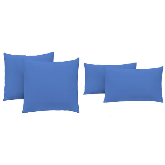 Ocean Blue 2 Pack Standard European Queen King Pillow Cases
