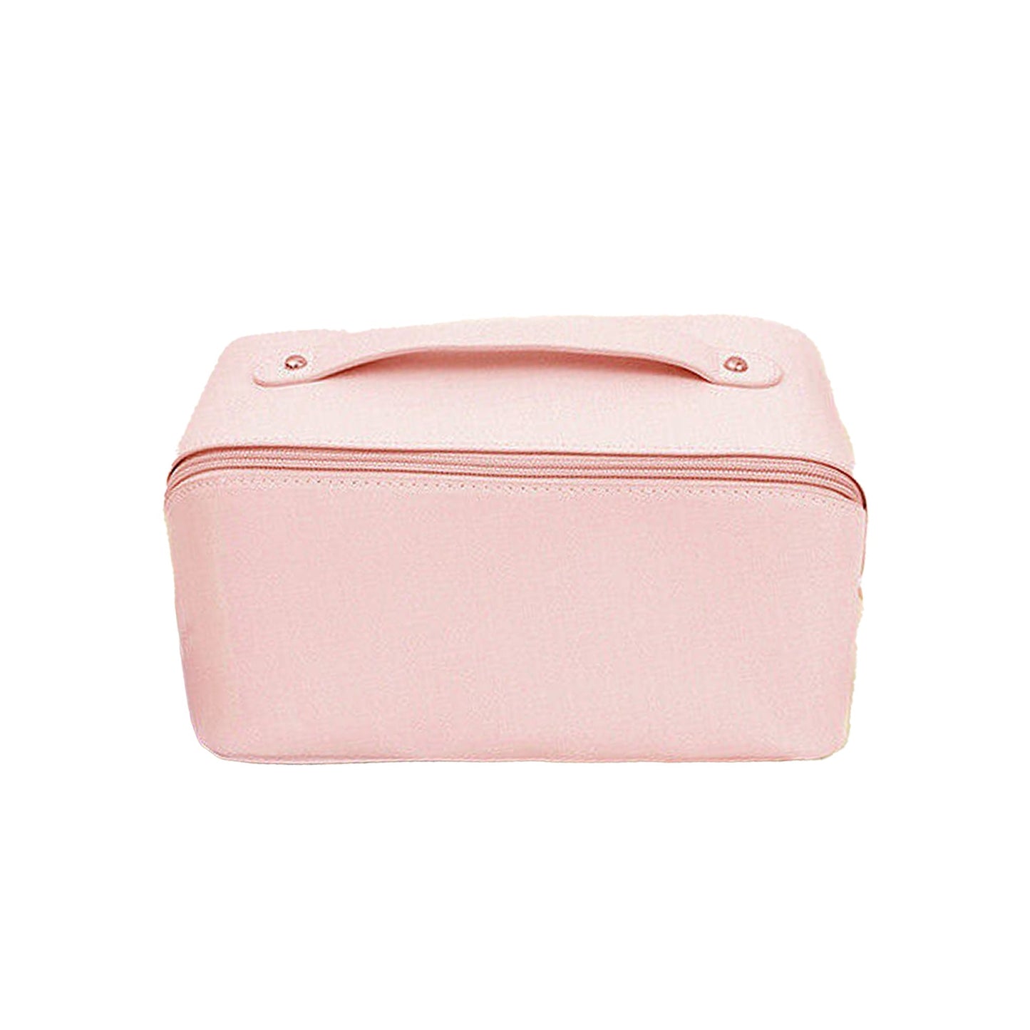 Large Travel Cosmetic Makeup Bag with Organizers and Brush Slots