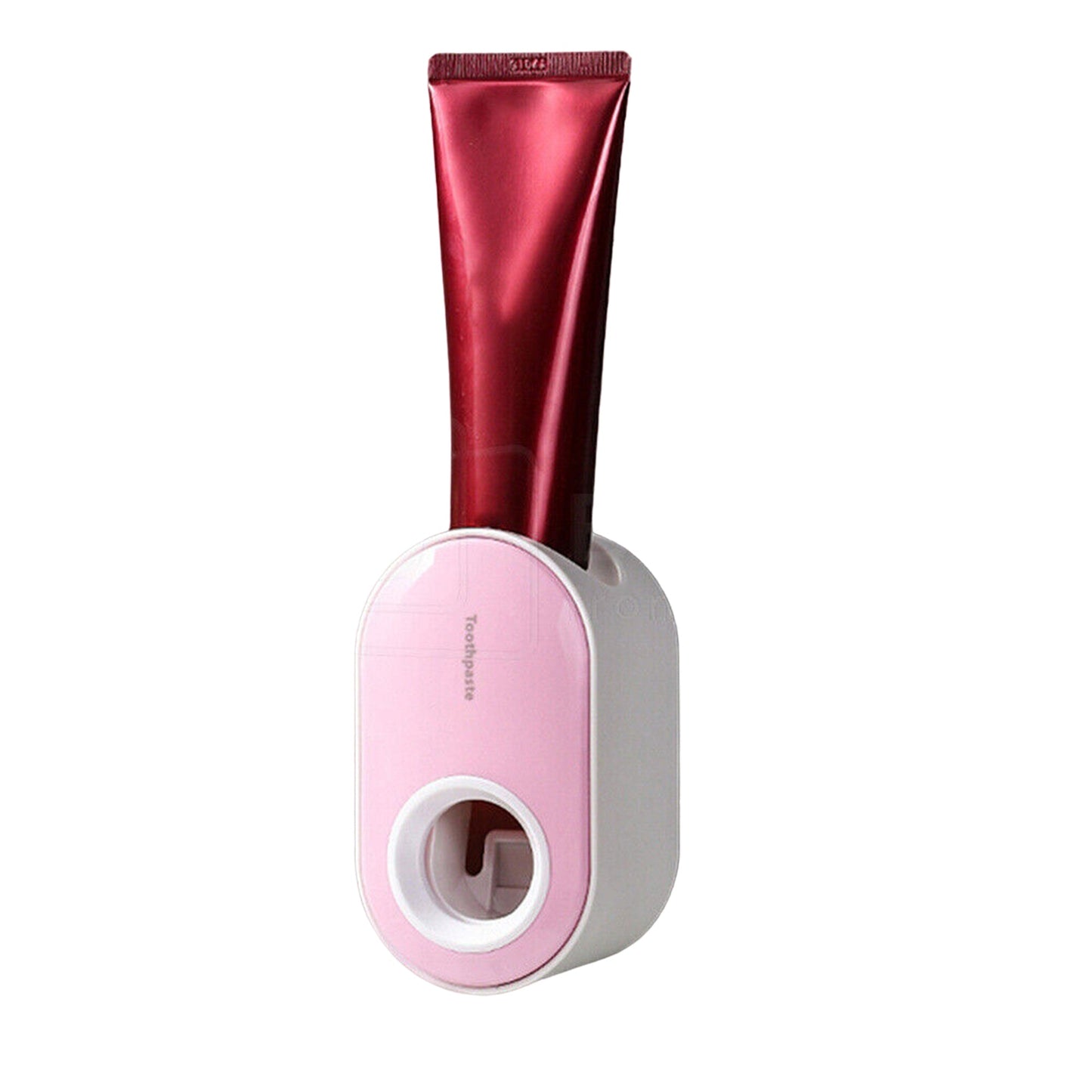 Wall-Mounted Automatic Toothpaste Dispenser and Toothbrush Holder