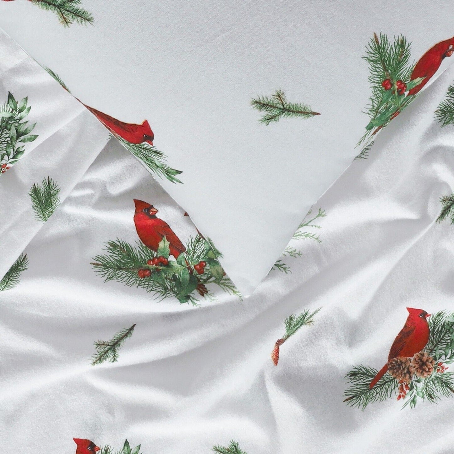 Cardinal Cotton Flannelette Sheets Set with Standard Pillow Case Single Double Queen King
