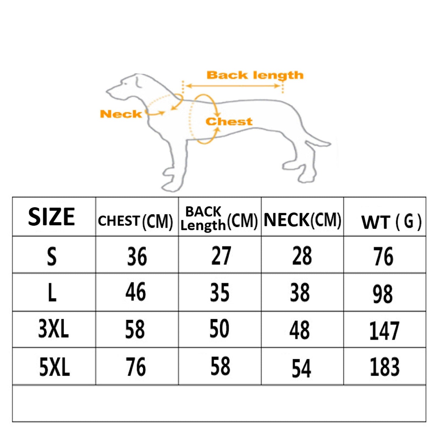 Winter Coat for Large Dogs Waterproof Padded Pet Clothes Windbreaker Vest