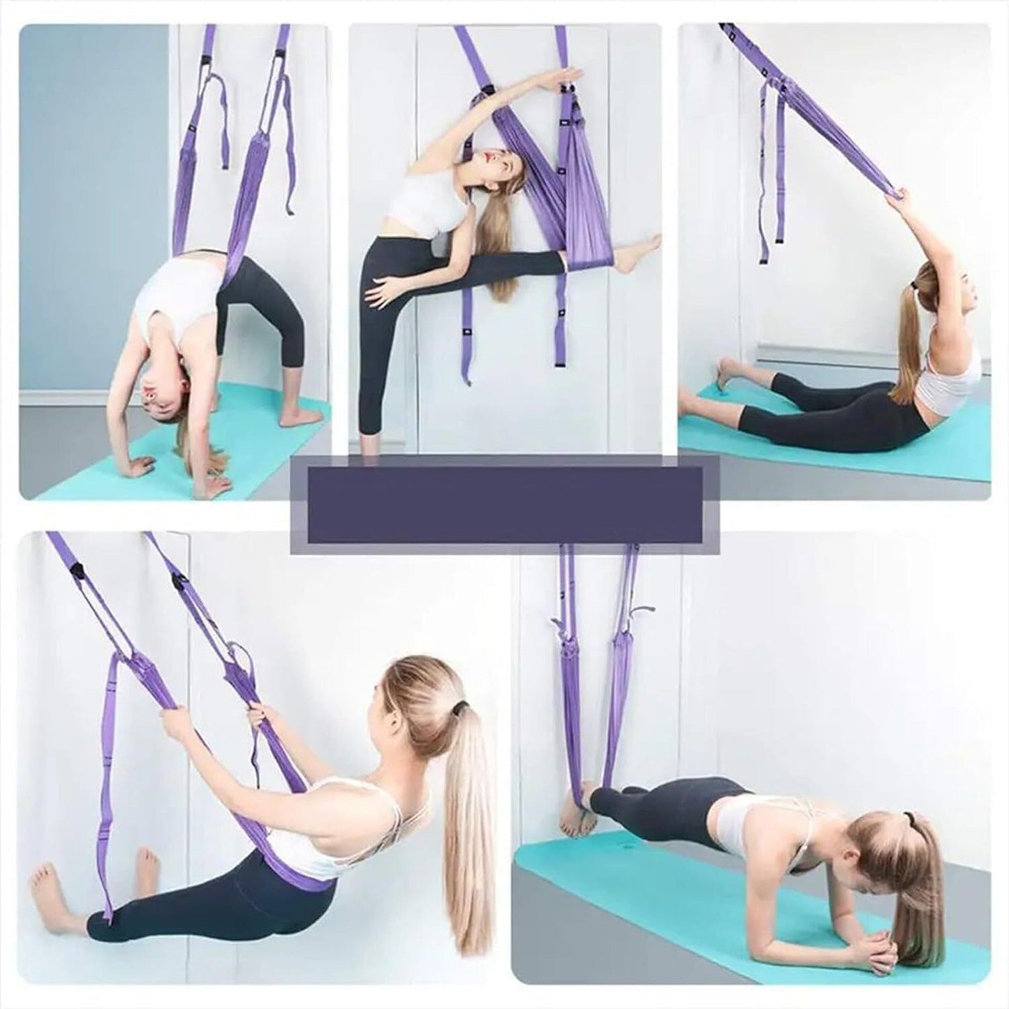 Anti-Gravity Yoga Hammock for Aerial Fitness and Stretching