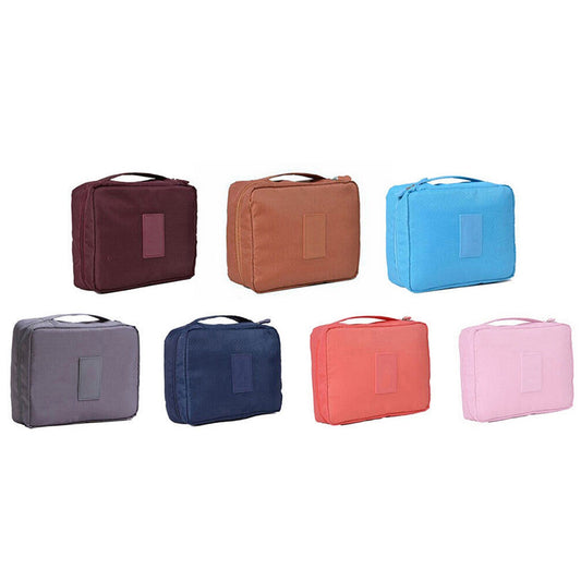 Travel Makeup Organizer Bag for Toiletries and Cosmetics