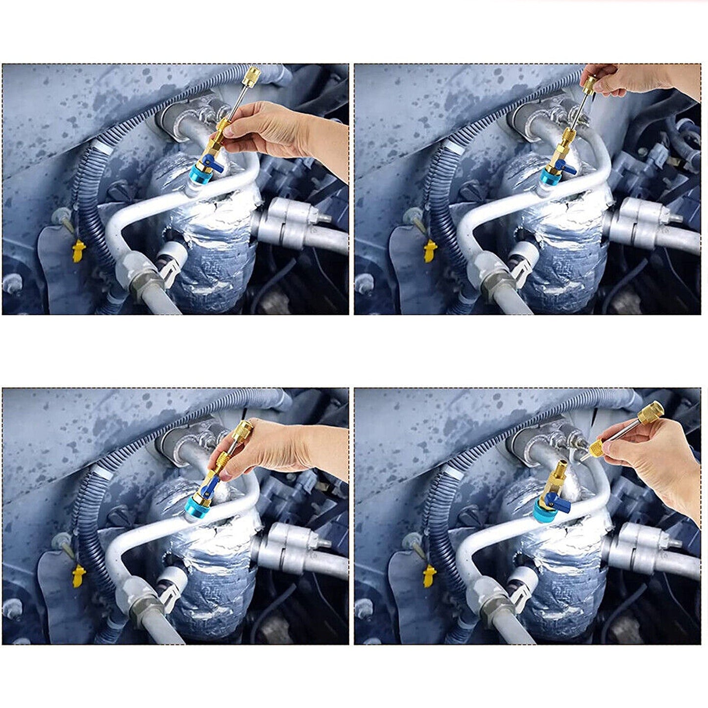 Car AC R134A Valve Core Removal Tool Set