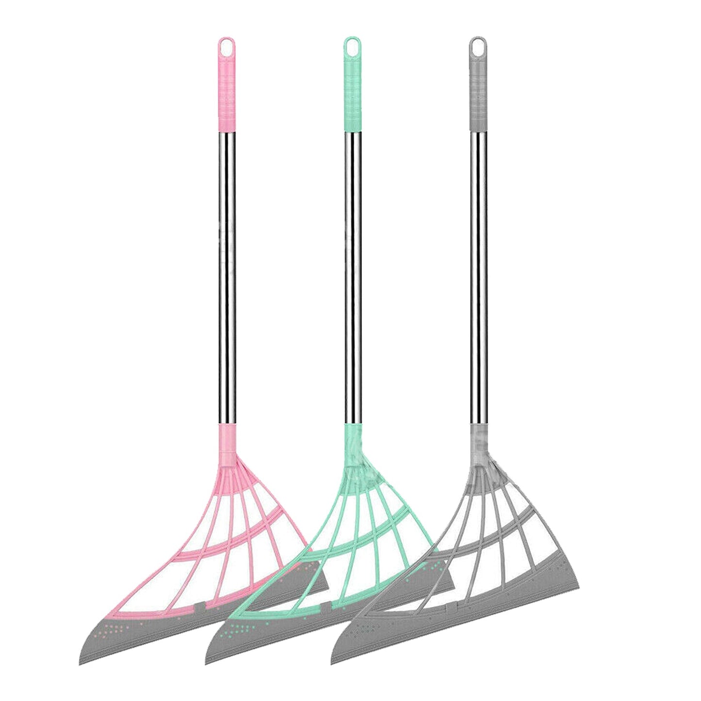 Adjustable Magic Rubber Floor Wiper Broom for Indoor Cleaning