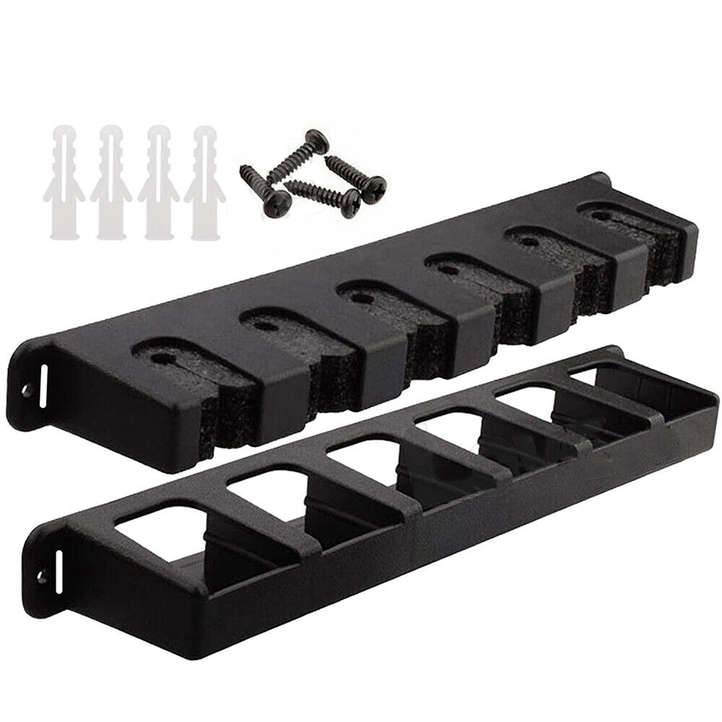 Wall Fishing Rod Storage Rack Fishing Pole Holder 6-Rod